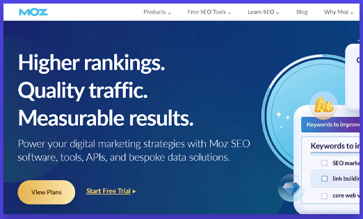 Moz - link building tool