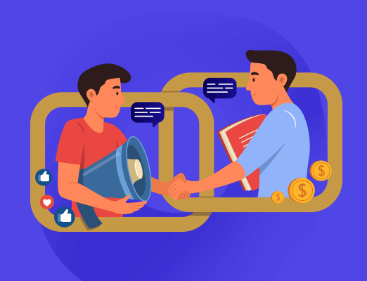 Start affiliate partnerships to earn ecommerce backlinks