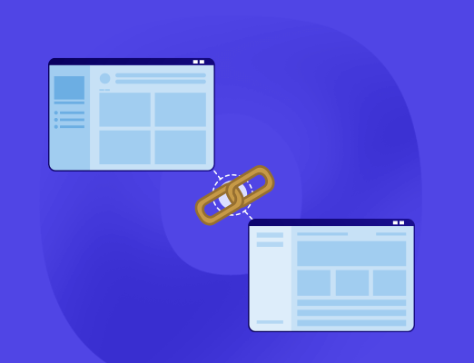 Internal contextual link connecting related pages on the same website