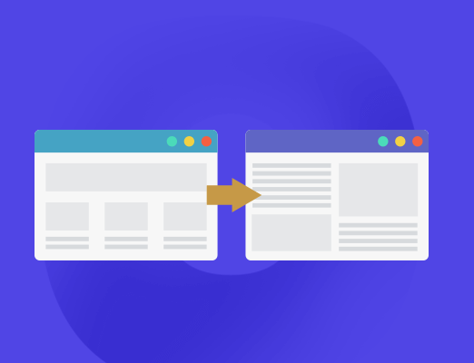 External contextual link from one website to a related page on another domain