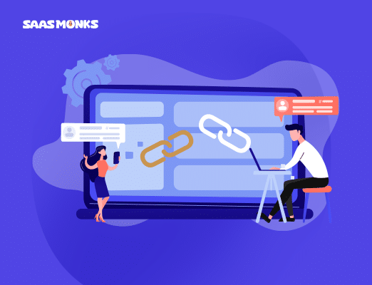 Team creating backlinks on a website to boost startup SEO and online visibility