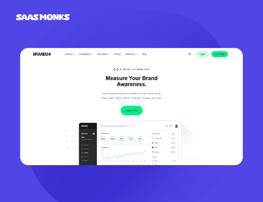 Brand24 reviews to spy competitor social media accounts