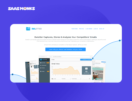 Owletter competitor email analysis software reviews