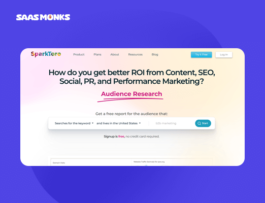 SparkToro - Competitor Analysis Tools Reviews