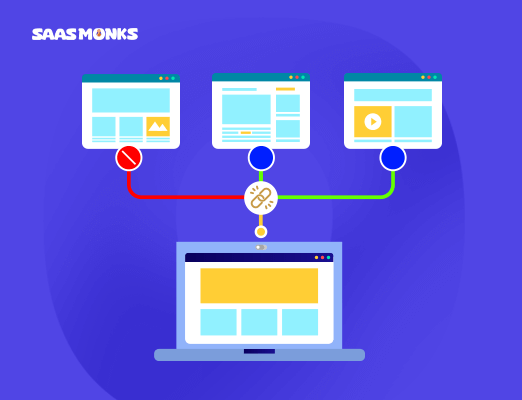 Graphic showing link equity and off-page SEO impact on rankings
