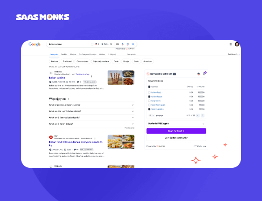 Keyword Surfer - SEO Chrome Extension for Keyword Research
