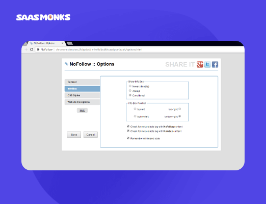 NoFollow SEO Chrome Extension
