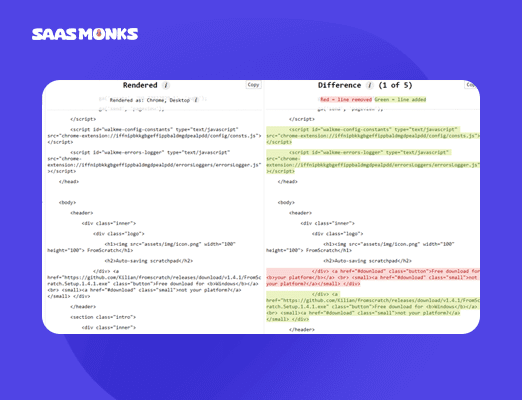 View Rendered Source - SEO Extension Chrome